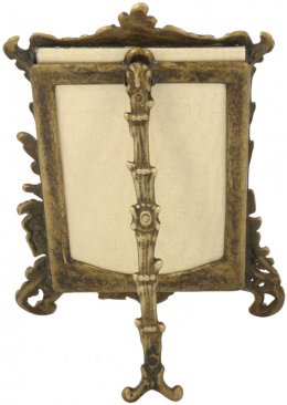 Polished Antique Brass Picture Frame