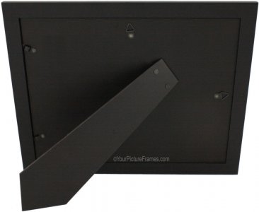 Contoured Wood Black Diploma Frame