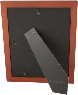 Rosewood Frame with Angled Wood Molding