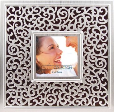 Paisley Pattern Decorative Metal Frame