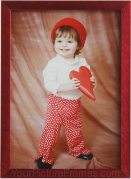 Candy Apple Red Picture Frame