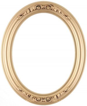 Chloe Gold Spray Oval Picture Frame