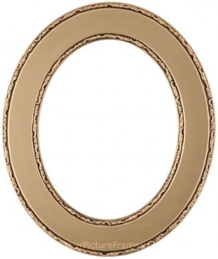 Cora Gold Oval Picture Frame