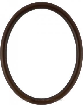 Gilda Walnut Oval Picture Frame