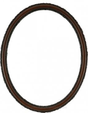 Sadie Rosewood Oval Picture Frame