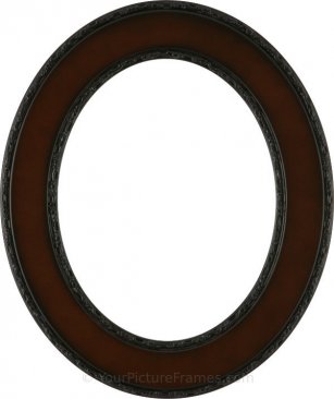 Cora Rosewood Oval Picture Frame