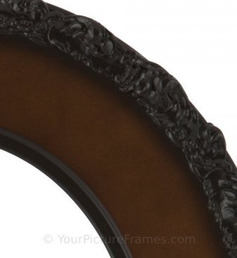 Ella Walnut Oval Picture Frame