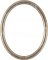 Gilda Champagne Silver Oval Picture Frame