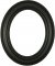 Stella Matte Black Oval Picture Frame