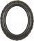 Mia Black Silver Oval Picture Frame