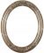 Chloe Champagne Silver Oval Picture Frame