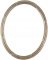 Laini Champagne Silver Oval Picture Frame