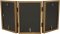 Simple Nutmeg Triple Picture Frame
