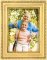 Gold Leaf Wood Beaded Frame