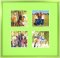 Cyber Green Collage Picture Frame