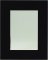 Bevel Cut Black Mat