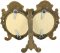 Vintage Double Oval Picture Frame