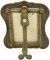 Vintage Antique Brass Picture Frame