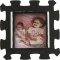 Kids Black Foam Picture Frame