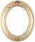 Emma Gold Oval Picture Frame