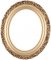 Mia Gold Spray Oval Picture Frame