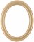 Marna Gold Oval Picture Frame