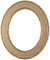 Cora Gold Oval Picture Frame