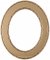 Cora Gold Oval Picture Frame